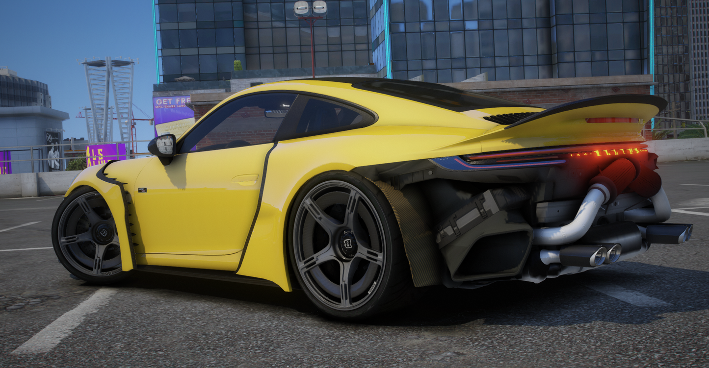 Porsche 992 991 Brabus Rocket 900