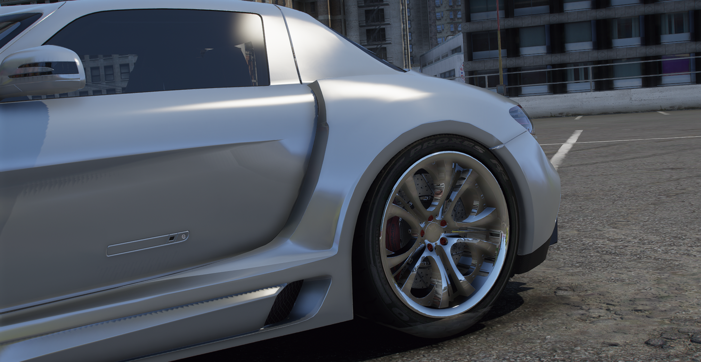 Mercedes SLS FAB design