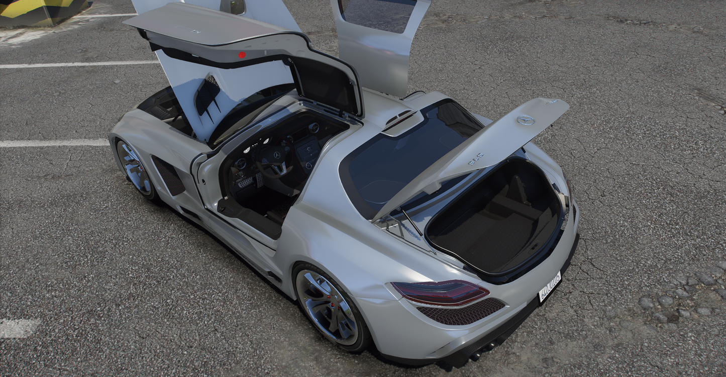 Mercedes SLS FAB design