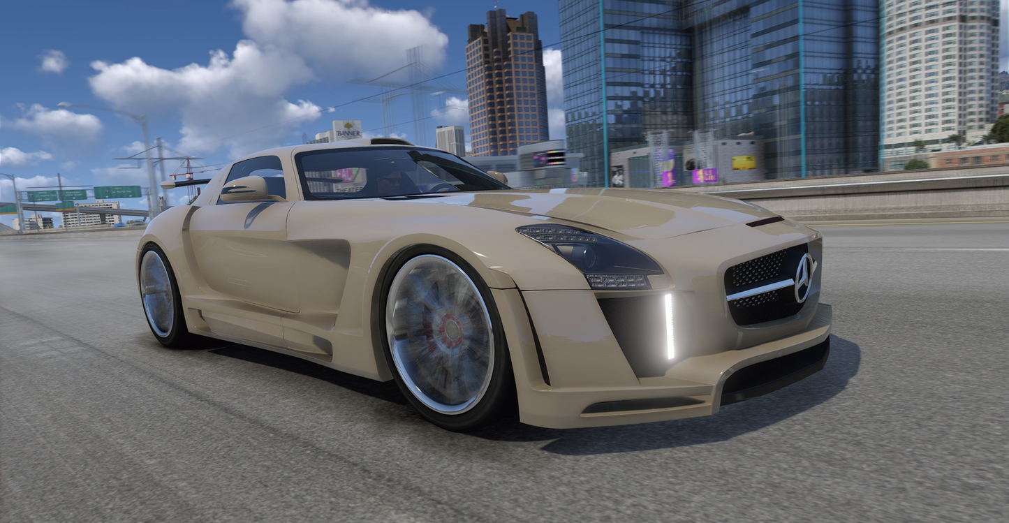 Mercedes SLS FAB design